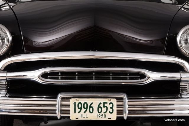 1950 Dark Plum Metallic Ford Custom Convertible