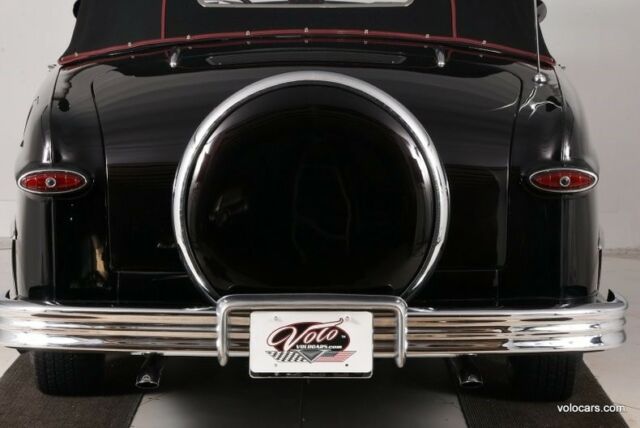 1950 Dark Plum Metallic Ford Custom Convertible