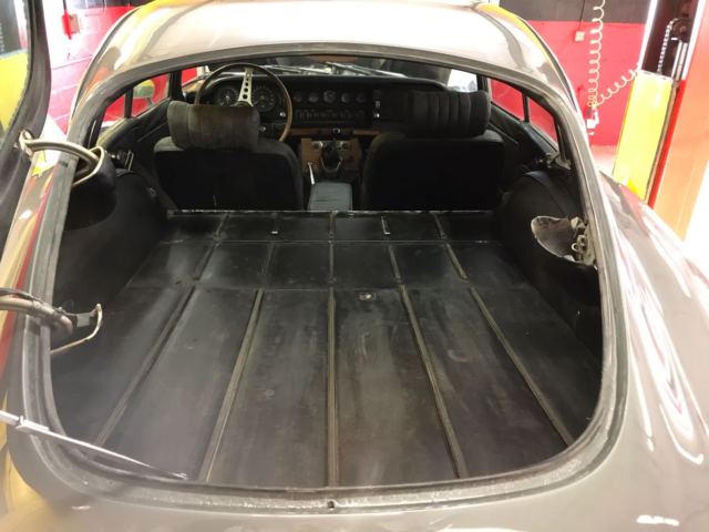 1969 Gray Jaguar E-Type Coupe