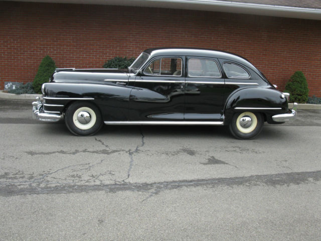1947 Black Chrysler Royal Sedan