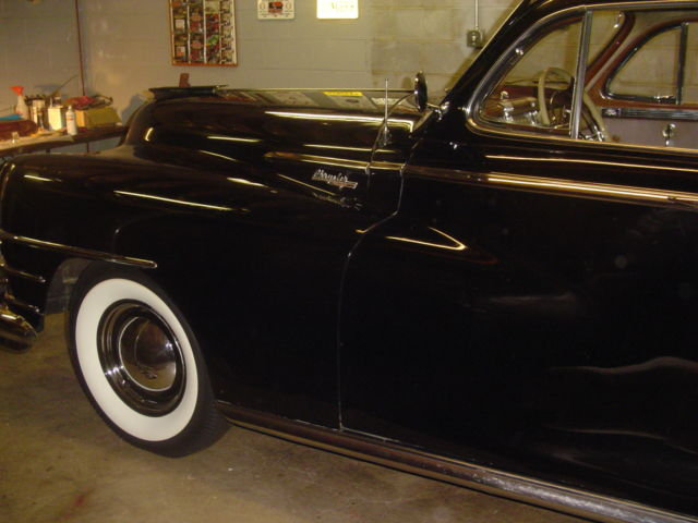 1947 Black Chrysler Royal Sedan