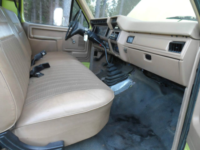 1985 Green Ford F-350