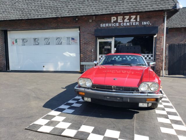 1986 Red Jaguar XJS