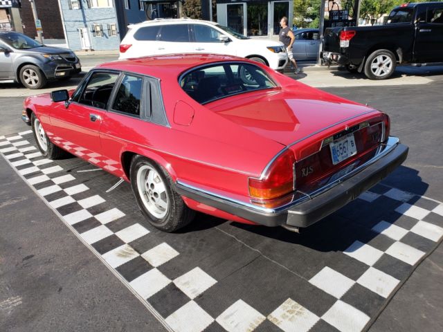 1986 Red Jaguar XJS
