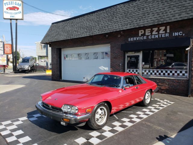 1986 Red Jaguar XJS
