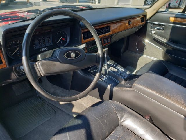 1986 Red Jaguar XJS