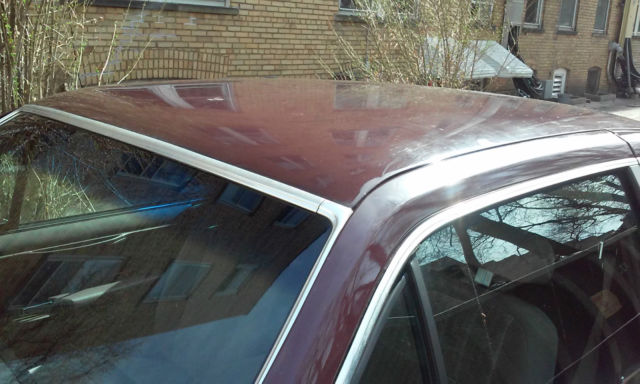 1986 Dark Marroon Ford Thunderbird Coupe