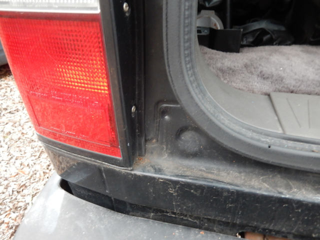 1987 Black Nissan Pathfinder SUV