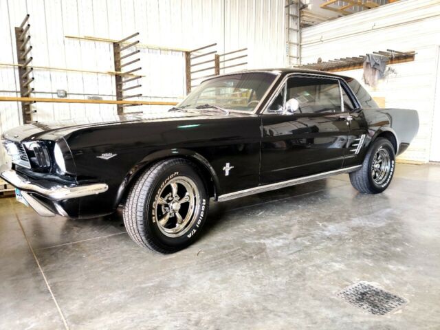 1966 Black Ford Mustang Coupe