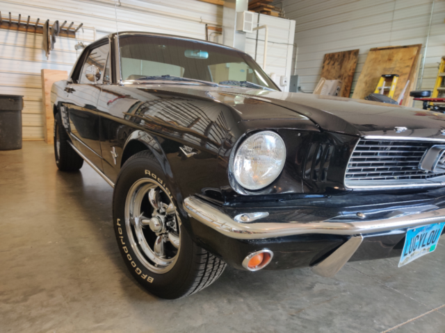 1966 Black Ford Mustang Coupe