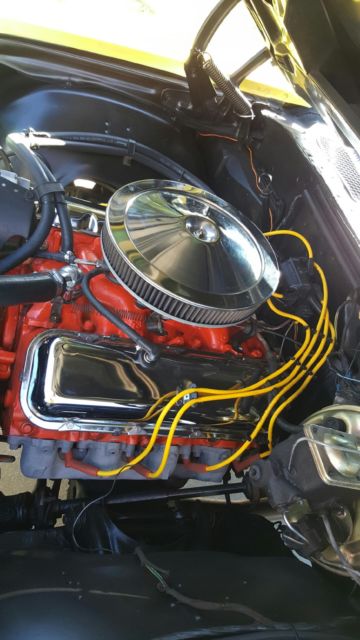 1971 Yellow Chevrolet Chevelle 2 Door Hardtop