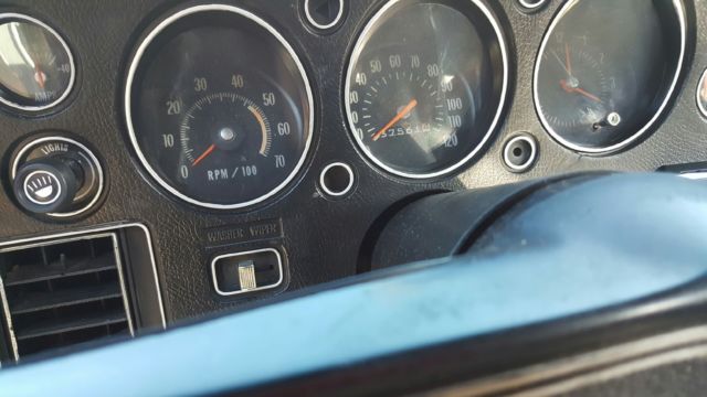 1971 Yellow Chevrolet Chevelle 2 Door Hardtop