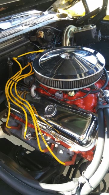 1971 Yellow Chevrolet Chevelle 2 Door Hardtop