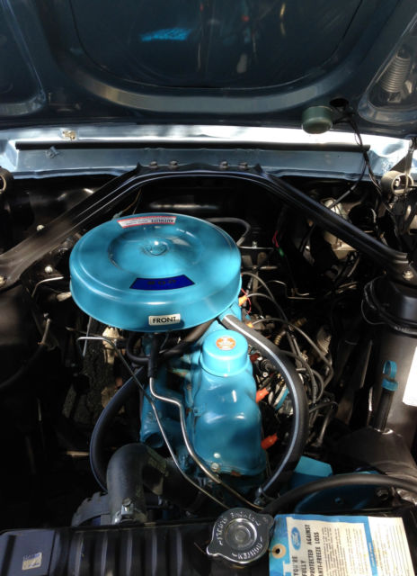 1967 Blue Ford Mustang Coupe