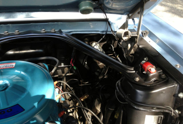 1967 Blue Ford Mustang Coupe