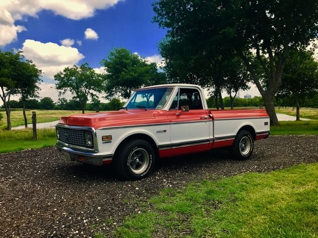 1971 Orange Chevrolet C-10