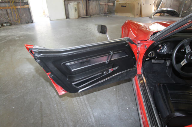 1973 Red Chevrolet Corvette T-Top Corvette