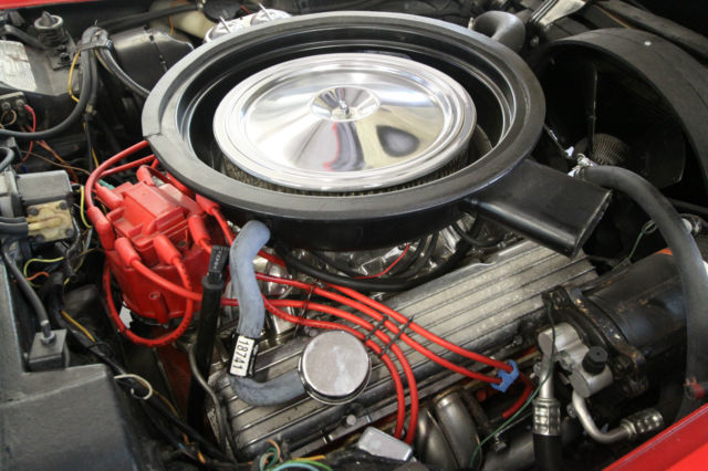 1973 Red Chevrolet Corvette T-Top Corvette