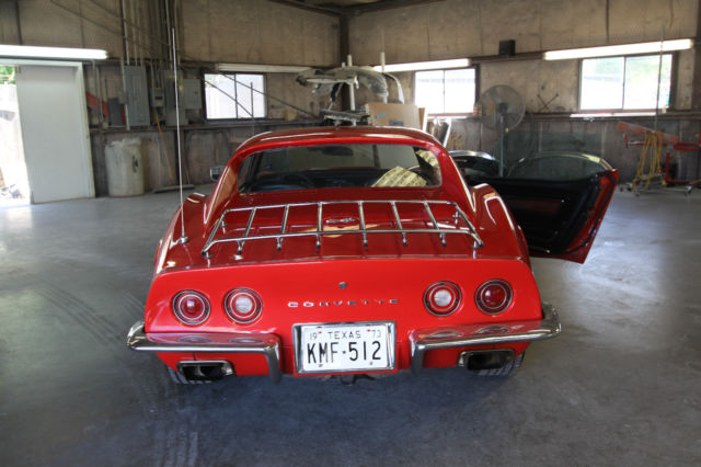 1973 Red Chevrolet Corvette T-Top Corvette