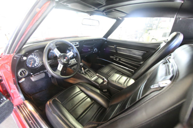 1973 Red Chevrolet Corvette T-Top Corvette