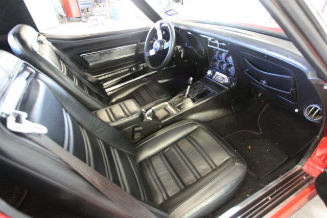 1973 Red Chevrolet Corvette T-Top Corvette