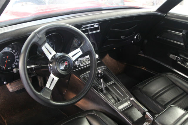 1973 Red Chevrolet Corvette T-Top Corvette