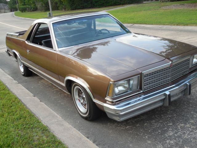 1979 champagne/Aztec bronze Chevrolet El Camino El Camino