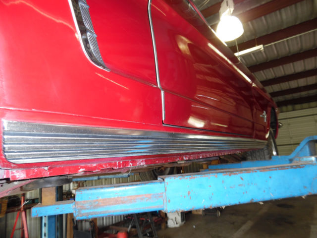 1965 Red Ford Mustang Sedan