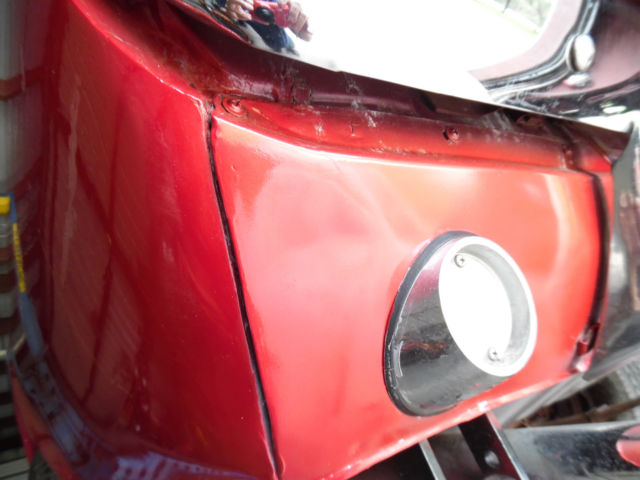 1965 Red Ford Mustang Sedan