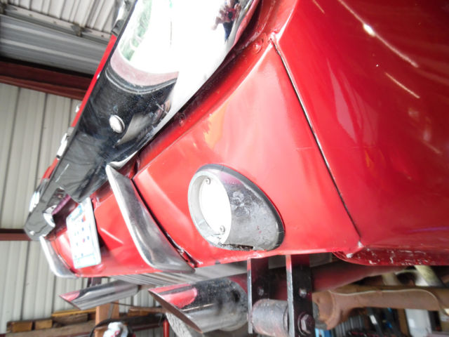 1965 Red Ford Mustang Sedan