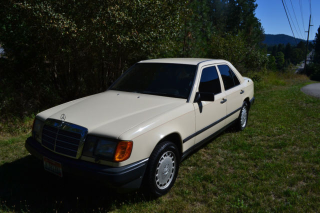 19870000 Tan Mercedes-Benz 300-Series Sedan