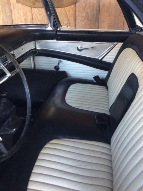 1956 WHITE Ford Thunderbird CONV. AND HARDTOP