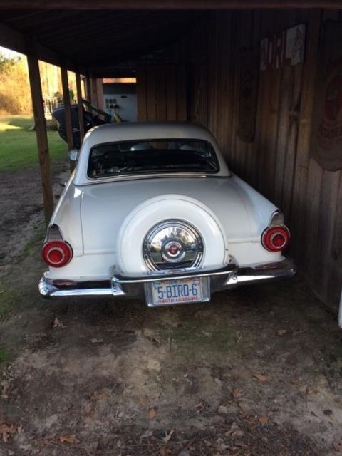 1956 WHITE Ford Thunderbird CONV. AND HARDTOP