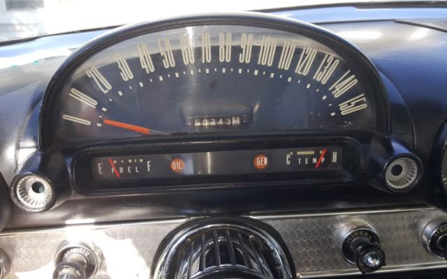 1956 WHITE Ford Thunderbird CONV. AND HARDTOP