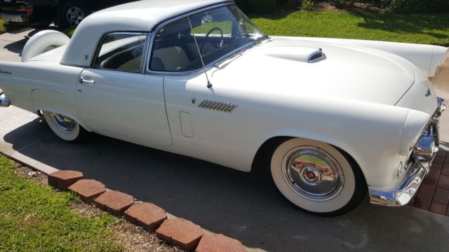 1956 WHITE Ford Thunderbird CONV. AND HARDTOP