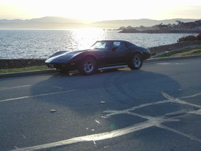 1977 Black Chevrolet Corvette Coupe