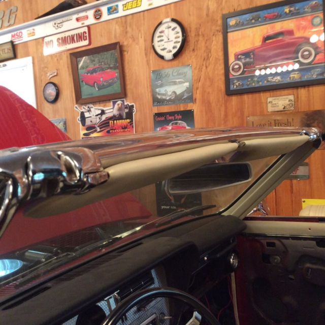 1967 Red Pontiac GTO Convertible