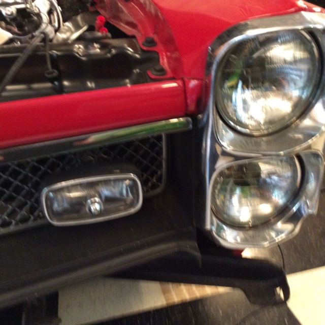 1967 Red Pontiac GTO Convertible