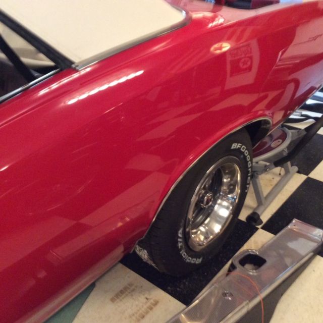 1967 Red Pontiac GTO Convertible