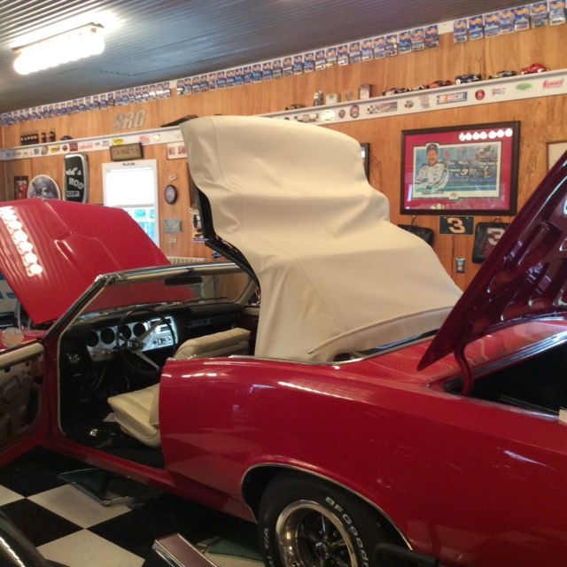 1967 Red Pontiac GTO Convertible