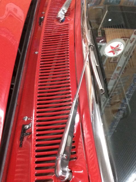 1967 Red Pontiac GTO Convertible