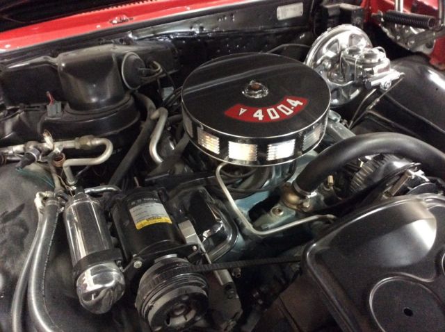 1967 Red Pontiac GTO Convertible