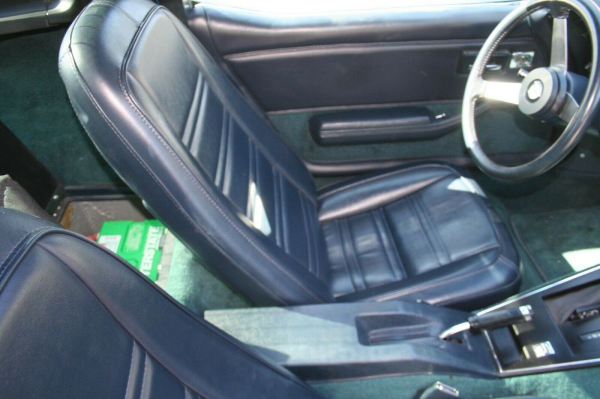 1978 Blue Chevrolet Corvette Coupe