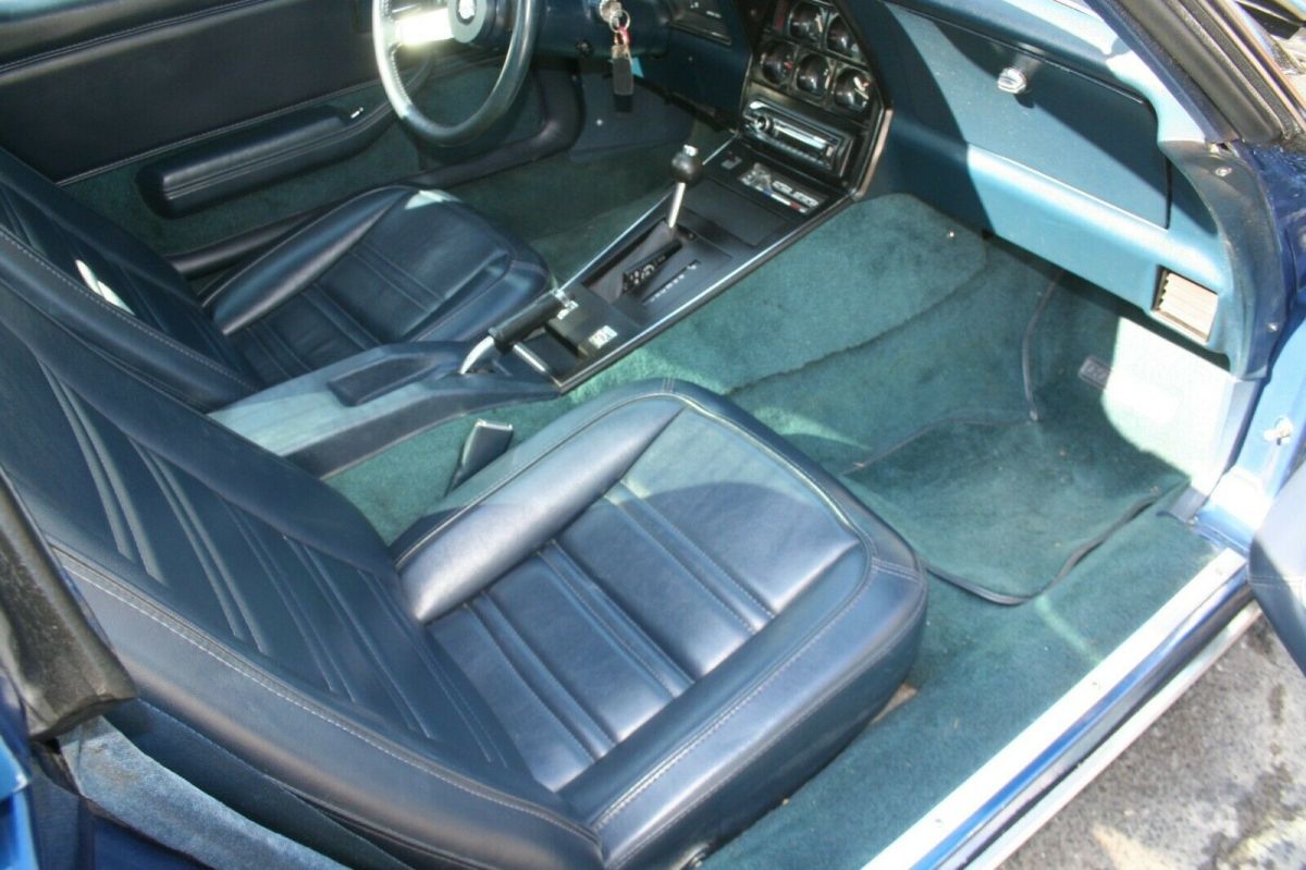 1978 Blue Chevrolet Corvette Coupe