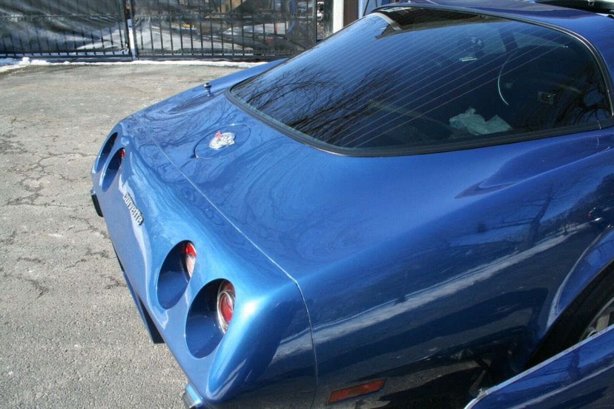 1978 Blue Chevrolet Corvette Coupe