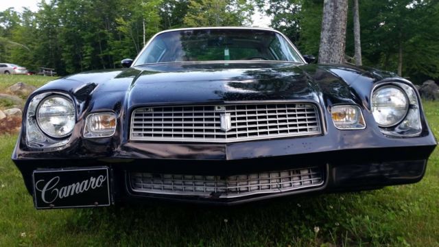 1981 Black Chevrolet Camaro Coupe