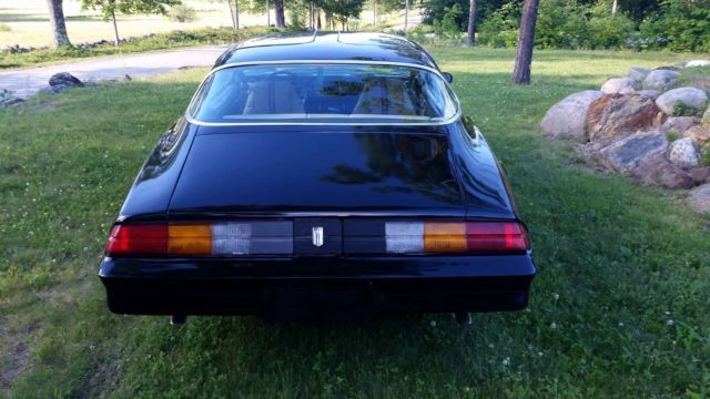 1981 Black Chevrolet Camaro Coupe