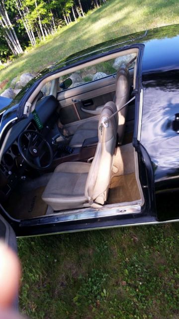 1981 Black Chevrolet Camaro Coupe