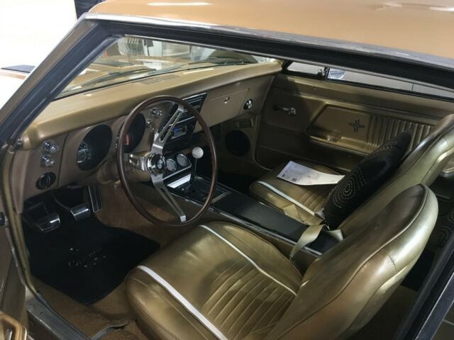 1967 Gold Chevrolet Camaro Coupe