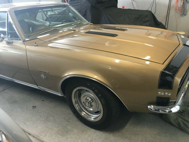 1967 Gold Chevrolet Camaro Coupe